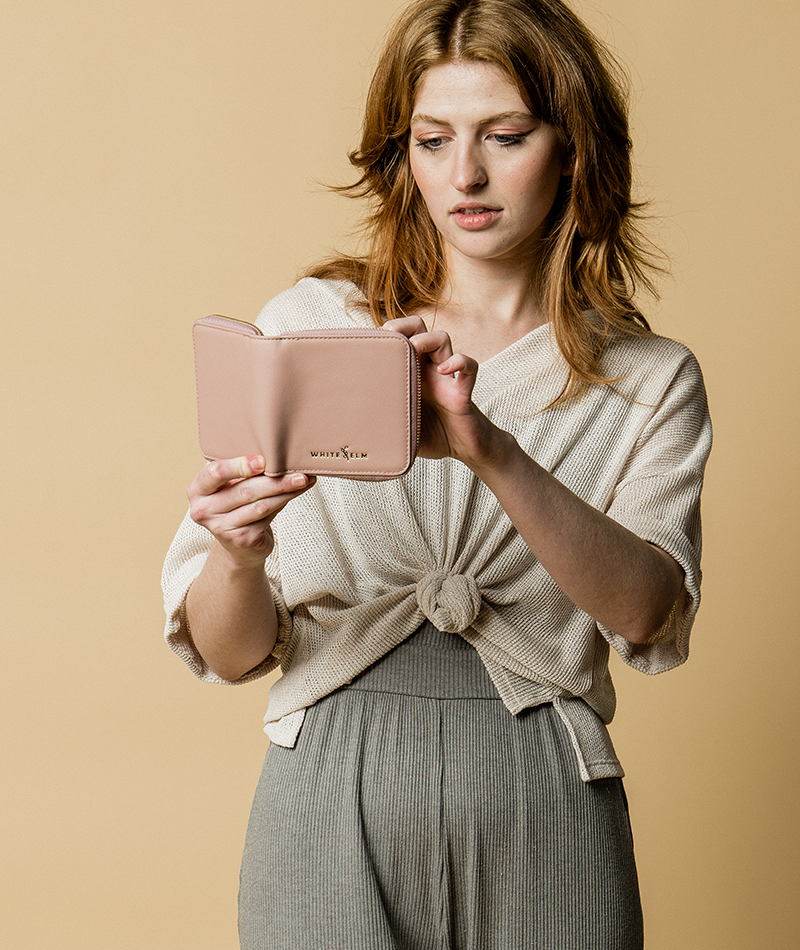 Starla Wallet - Dusty Rose