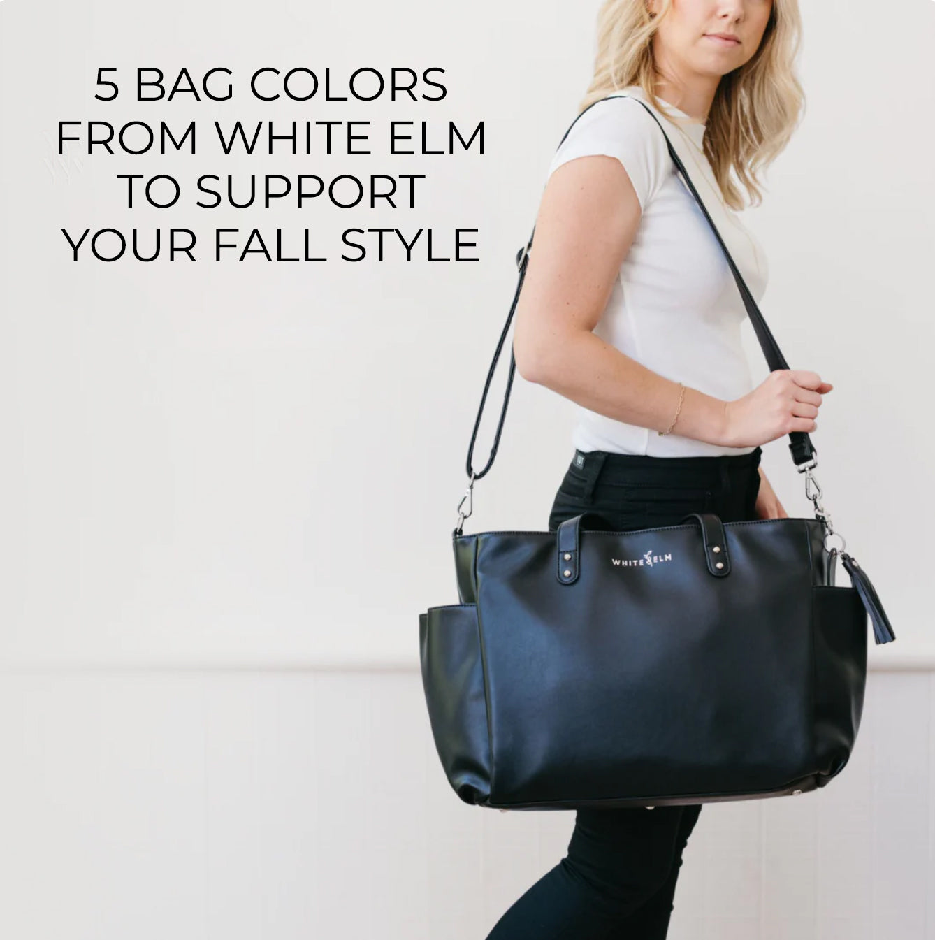 5 Bag Colors From White Elm to Support Your Fall Style