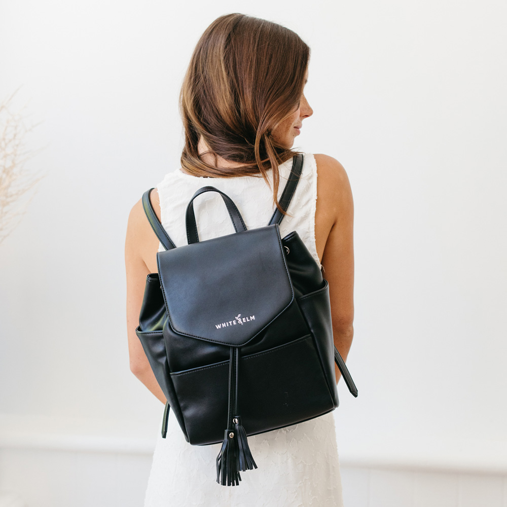 Luna Drawstring Backpack Collection by White Elm