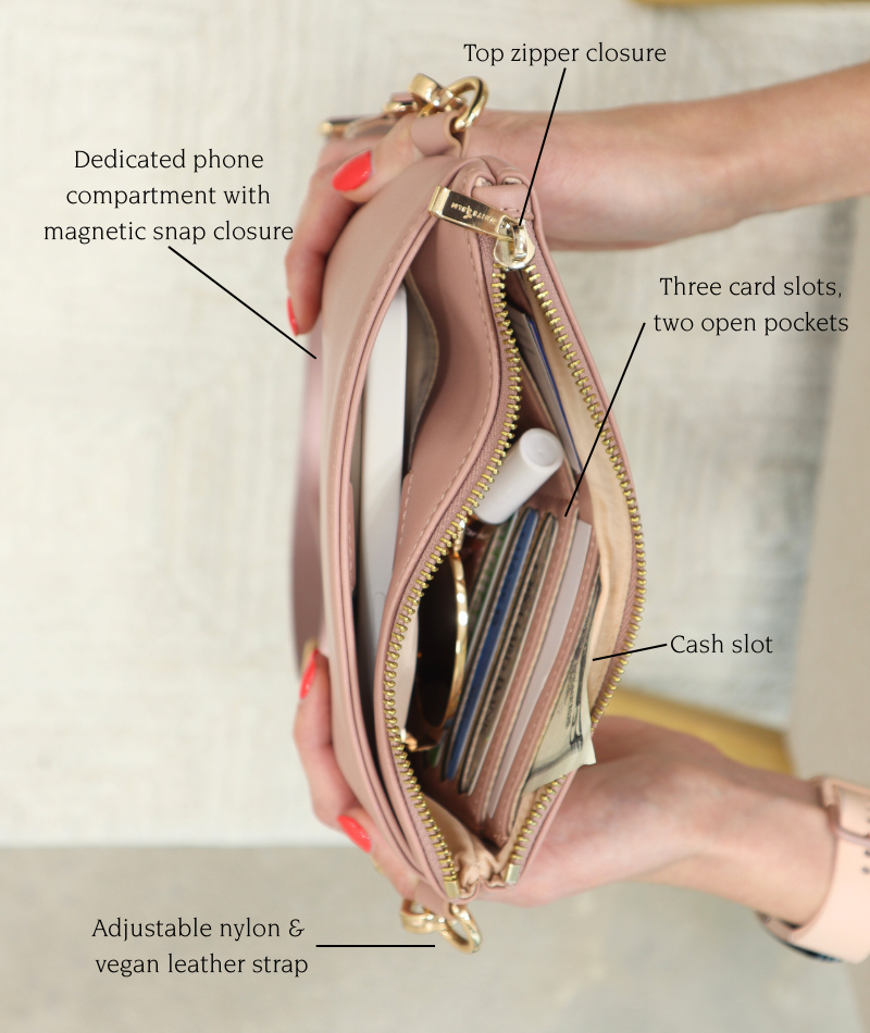 Skye Sling Bag - Almond