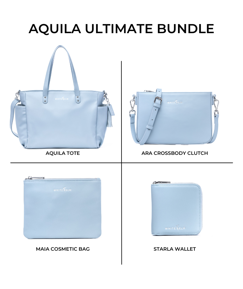 White Elm Aquila Vegan Leather Tote Bag