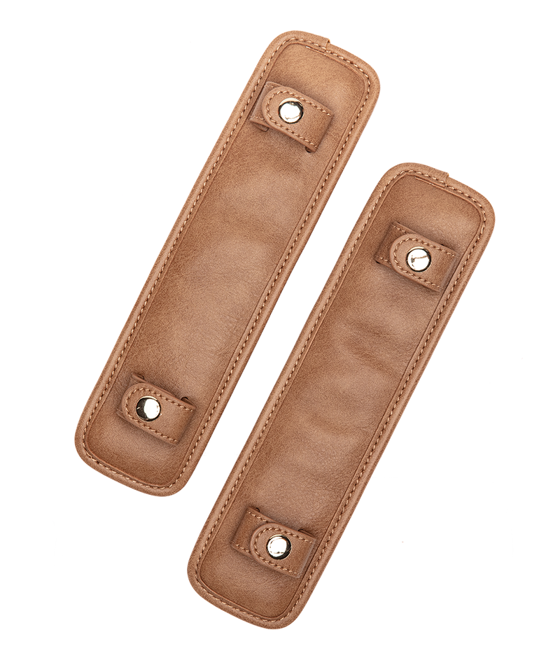 Leather shoulder hot sale strap pad