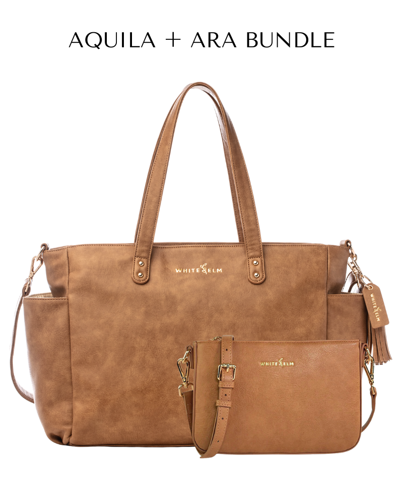 Bolso Tote Aquila - Almendra