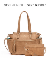 Gemini Mini Convertible Backpack - Almond