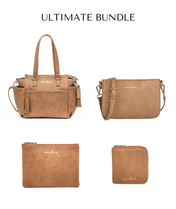 Gemini Mini Convertible Backpack - Almond