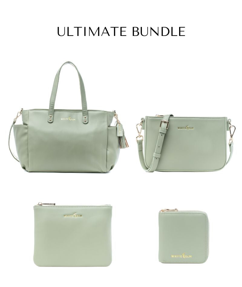 Aquila Tote Bag - Sage Green
