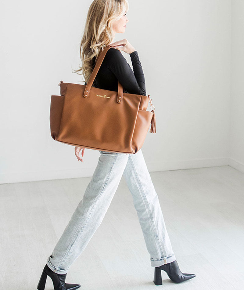 Aquila Tote Bag - Caramel