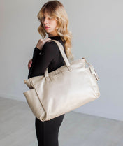 Aquila Tote Bag - Gold Sparkle - [OUTLET RETIRED FINAL SALE]