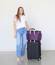 Aquila Tote Bag - Plum