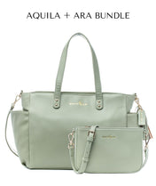 Aquila Tote Bag - Sage Green