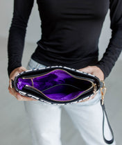 Ara Convertible Crossbody Clutch - Houndstooth - [OUTLET RETIRED FINAL SALE]