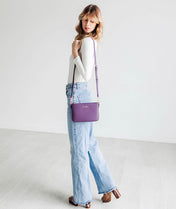 Ara Convertible Crossbody Clutch - Plum