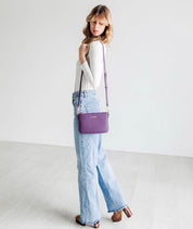 Ara Convertible Crossbody Clutch - Plum