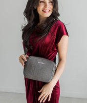 Bexley Crossbody Bag - Black Sparkle - [OUTLET RETIRED FINAL SALE]