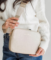 Bexley Crossbody Bag - Gold Sparkle - [OUTLET RETIRED FINAL SALE]