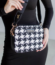 Bexley Crossbody Bag - Houndstooth