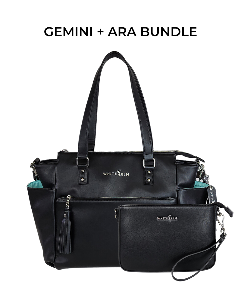 Gemini Convertible Backpack - Black