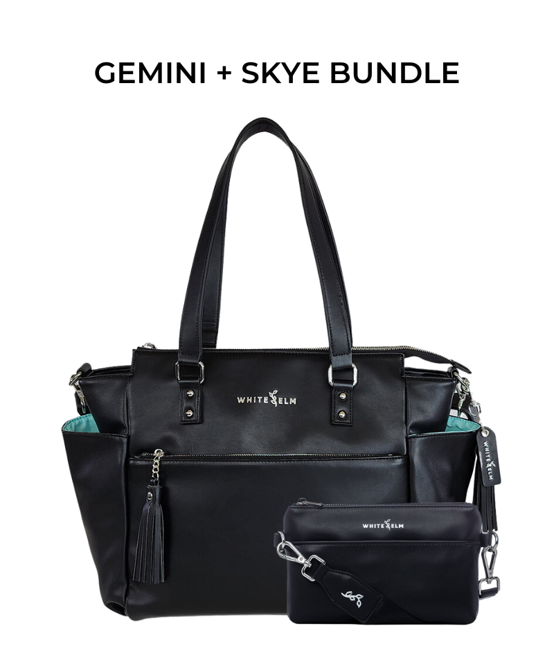 Gemini Convertible Backpack - Black