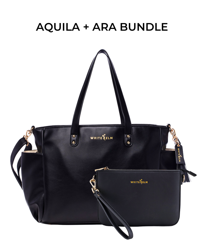 Aquila Tote Bag - Black