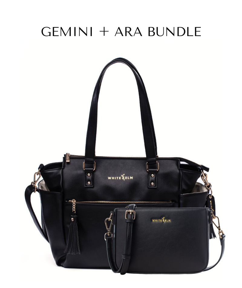 Gemini Convertible Backpack - Black