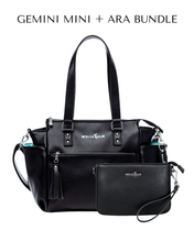 Gemini Mini Convertible Backpack - Black - [PRE-ORDER]