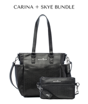 Carina Tote Bag - Black Sparkle