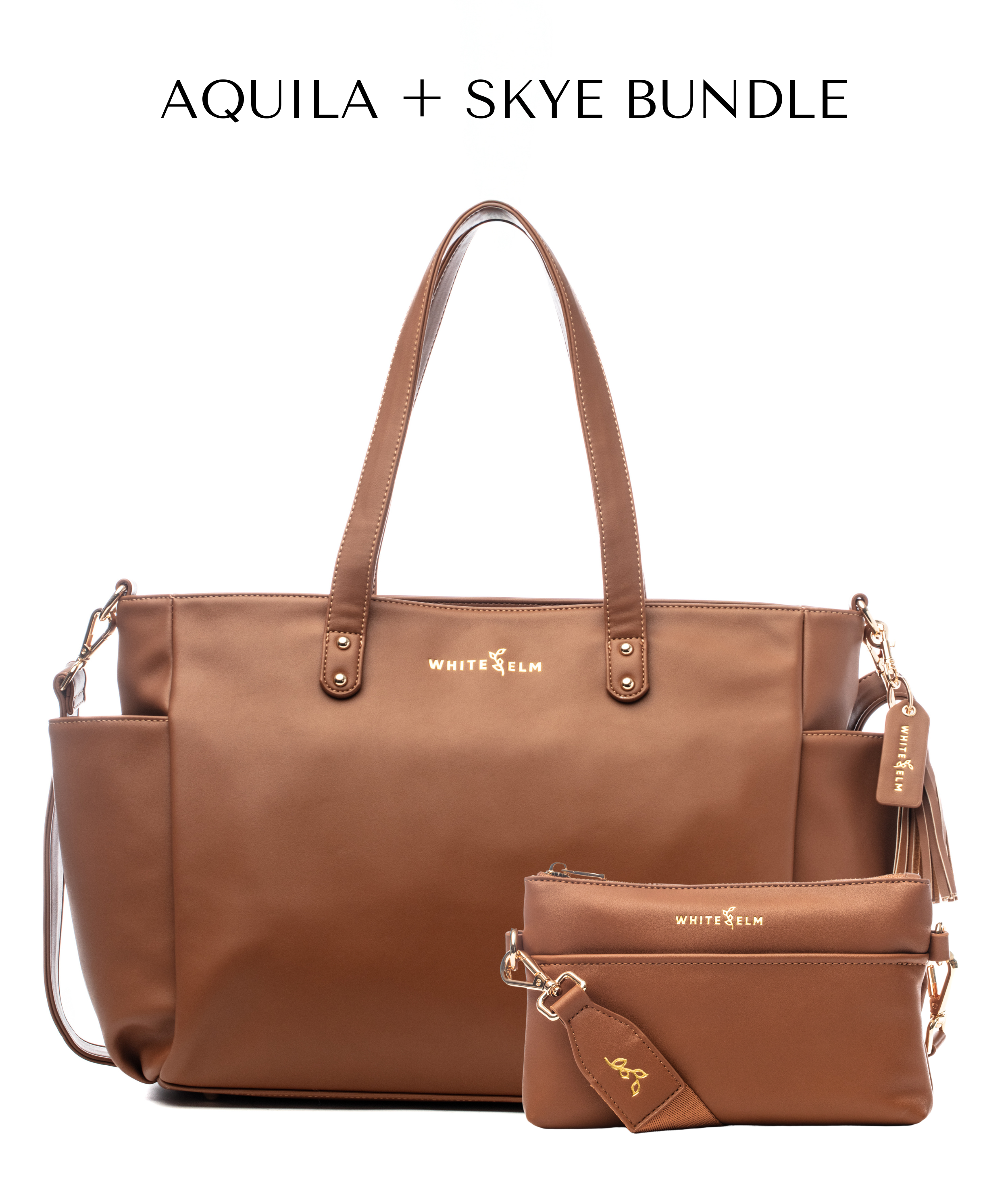 Aquila Tote Bag - Caramel