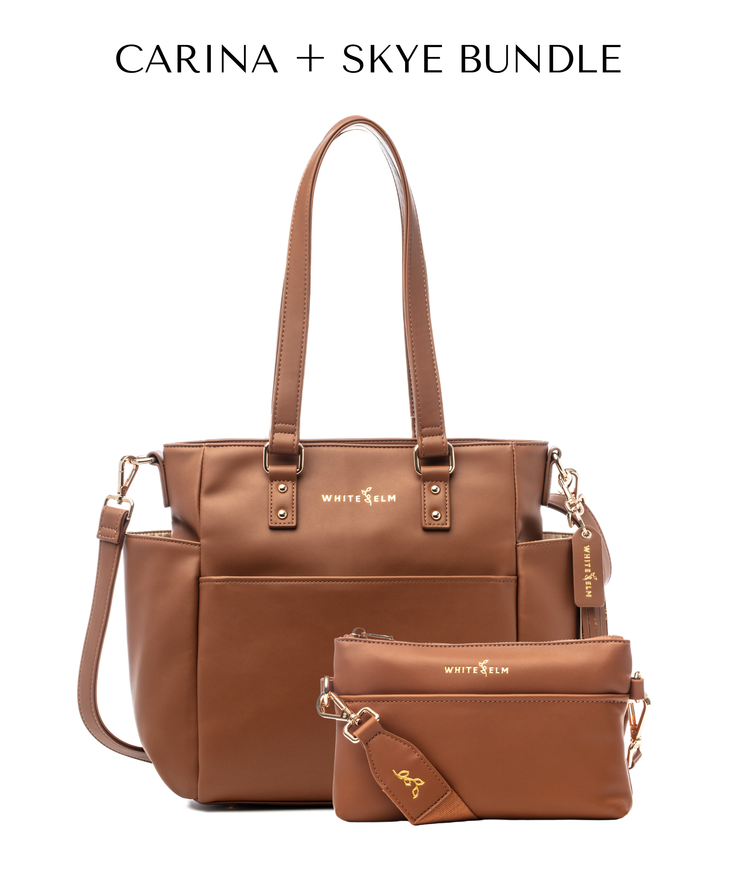 Carina Tote Bag - Caramel