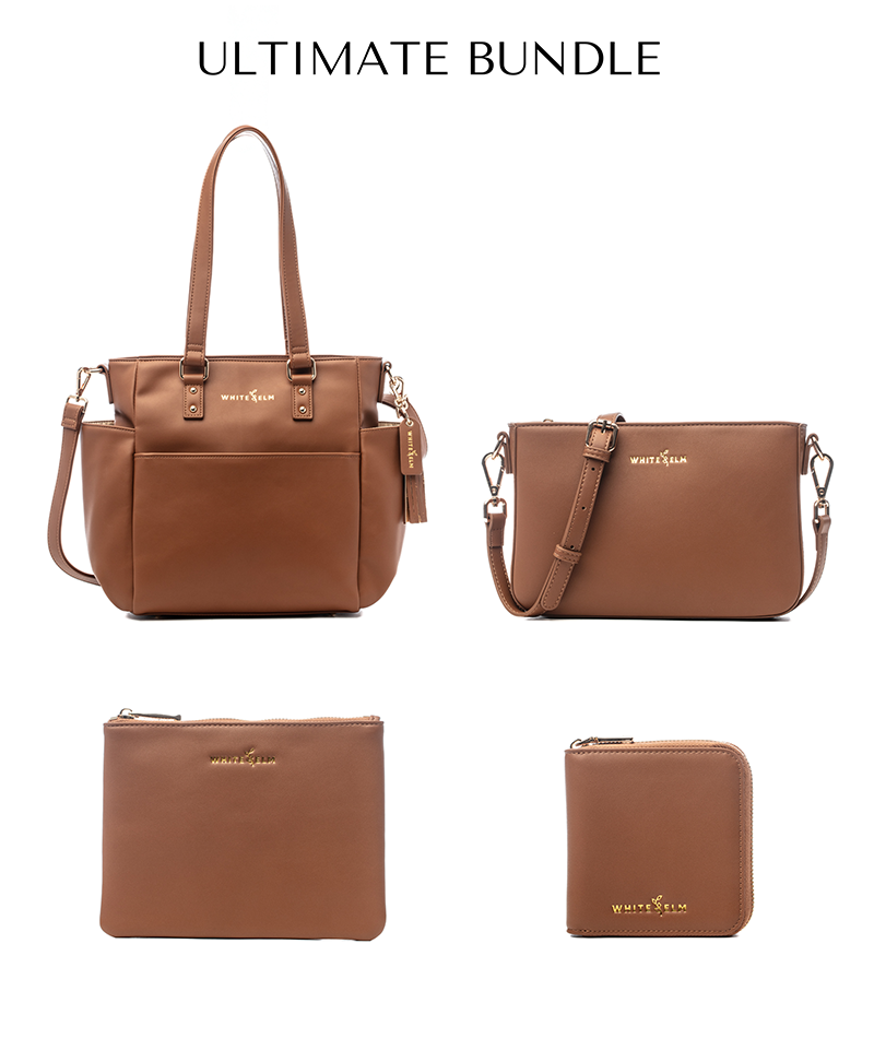 Carina Tote Bag - Caramel