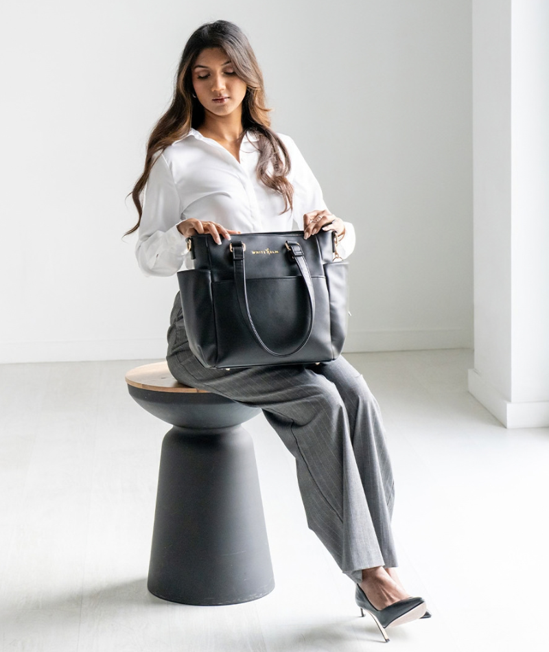 Carina Tote Bag - Black - [OUTLET RETIRED FINAL SALE]