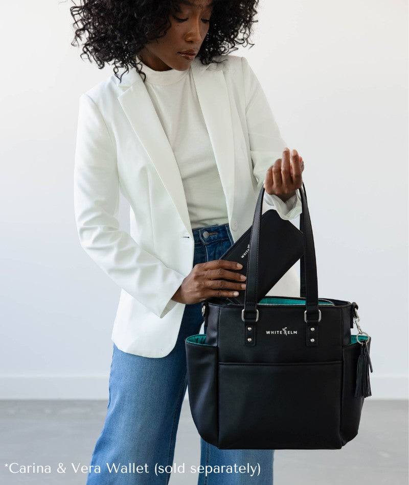 Carina Tote Bag - Black
