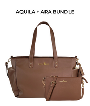 Aquila Tote Bag - Coffee Brown
