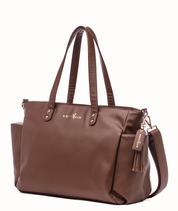 Aquila Tote Bag - Coffee Brown