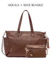 Aquila Tote Bag - Coffee Brown