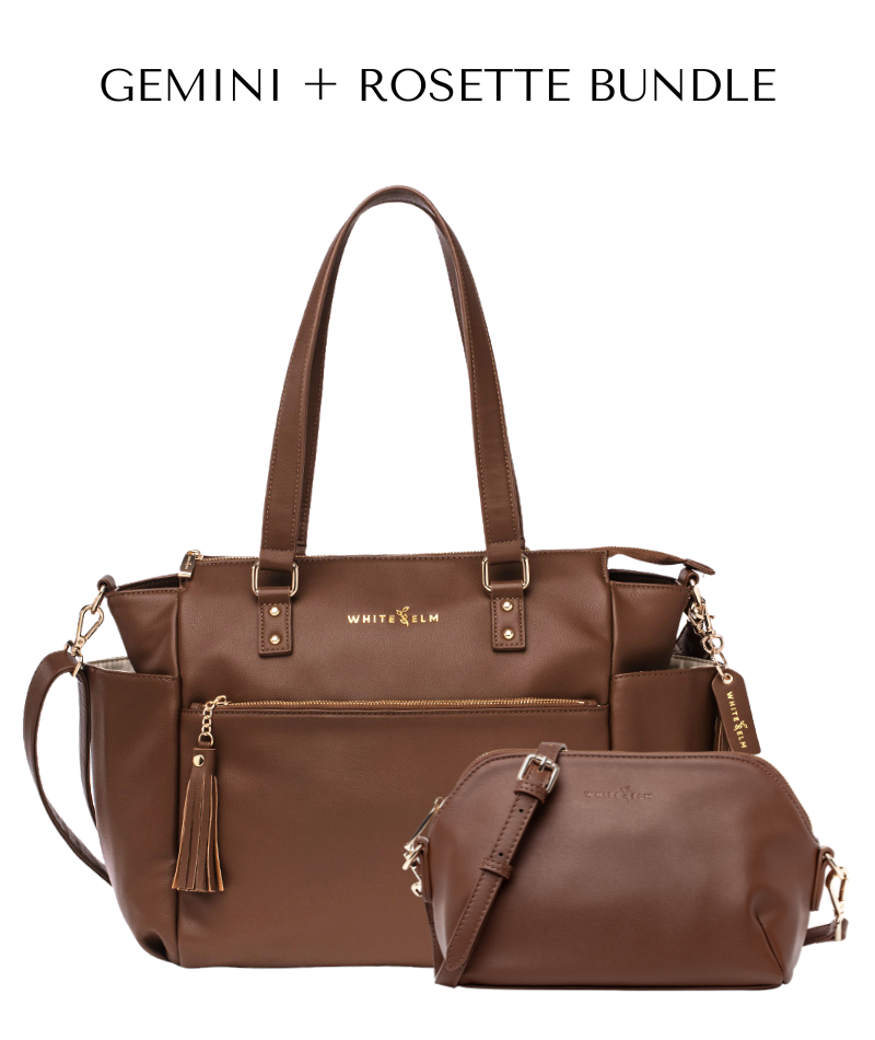 Gemini Convertible Backpack - Coffee Brown