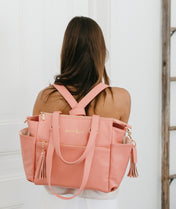 Gemini Mini Convertible Backpack - Coral [OUTLET FINAL SALE]