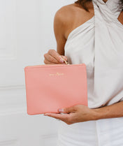 Maia Cosmetic Bag - Coral
