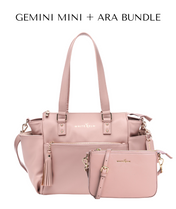 Mochila Gemini Mini Convertible - Dusty Rose 