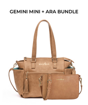 Gemini Mini Convertible Backpack - Almond [PRE-ORDER]