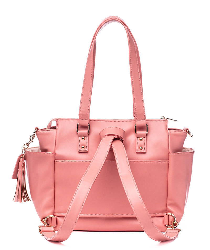 Gemini Mini Convertible Backpack - Coral [OUTLET FINAL SALE]