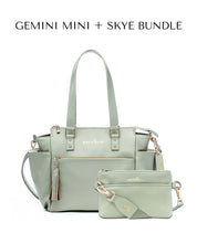 Gemini Mini Convertible Backpack - Sage Green
