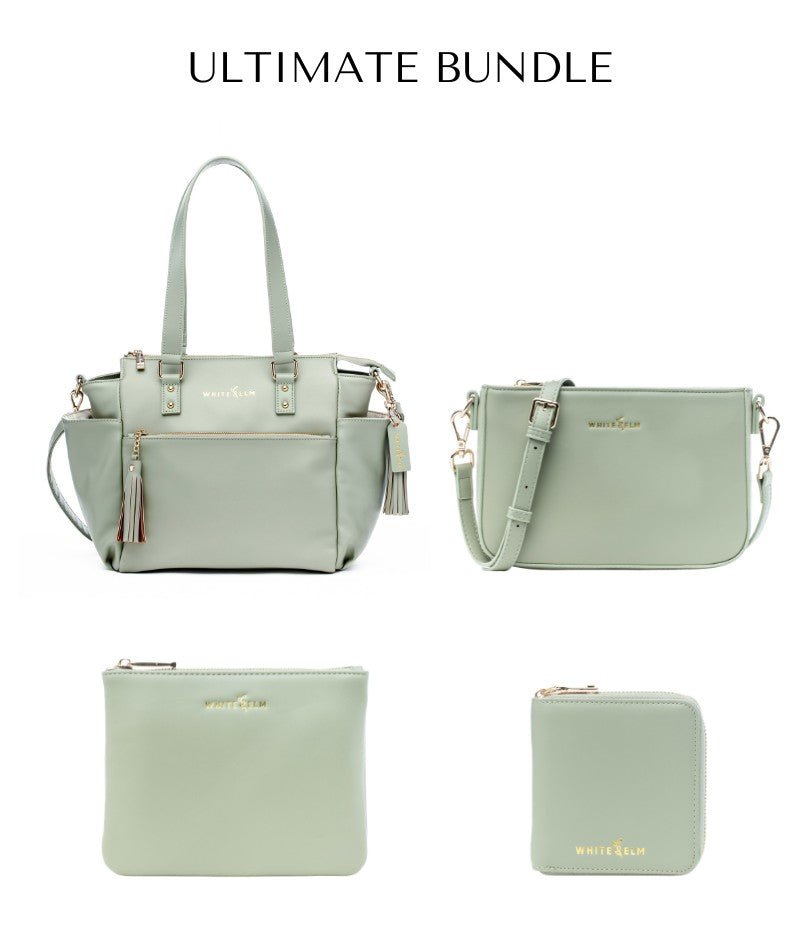 Gemini Mini Convertible Backpack - Sage Green - [PRE-ORDER]