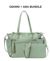Gemini Convertible Backpack - Seafoam