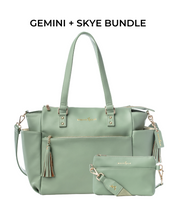 Gemini Convertible Backpack - Seafoam