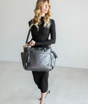 Gemini Convertible Backpack - Black Sparkle