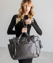 Gemini Convertible Backpack - Black Sparkle