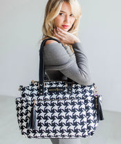 Gemini Mini Convertible Backpack - Houndstooth - [OUTLET RETIRED FINAL SALE]