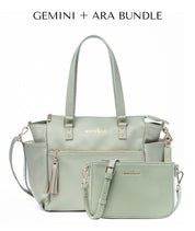 Gemini Convertible Backpack - Sage Green