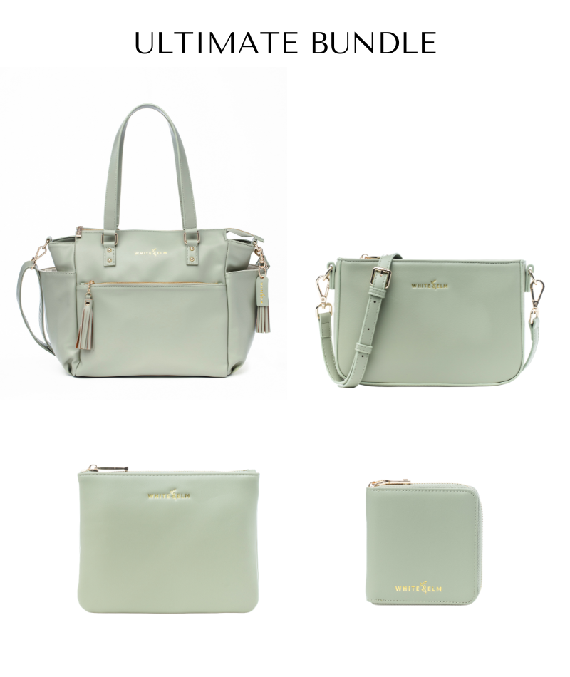 Gemini Convertible Backpack - Sage Green