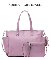 Aquila Tote Bag - Heather Purple